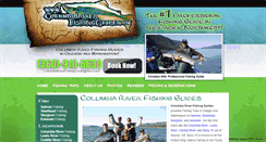 Desktop Screenshot of columbiariverfishingguide.com